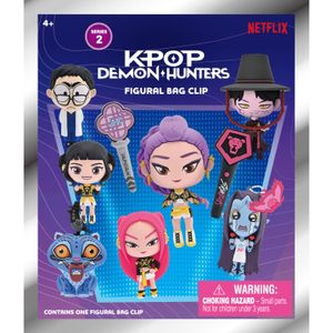 Monogram Netflix K-Pop Demon Hunters 3D Foam Bag Clips
